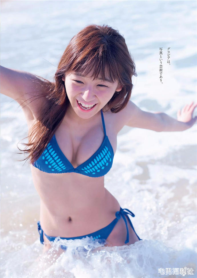 「千年一遇的童颜巨乳」浅川梨奈18岁纪念写真欣赏