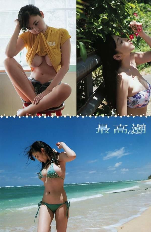 绝品熟女！G奶「乳帝」杉原杏璃34岁再战性感写真