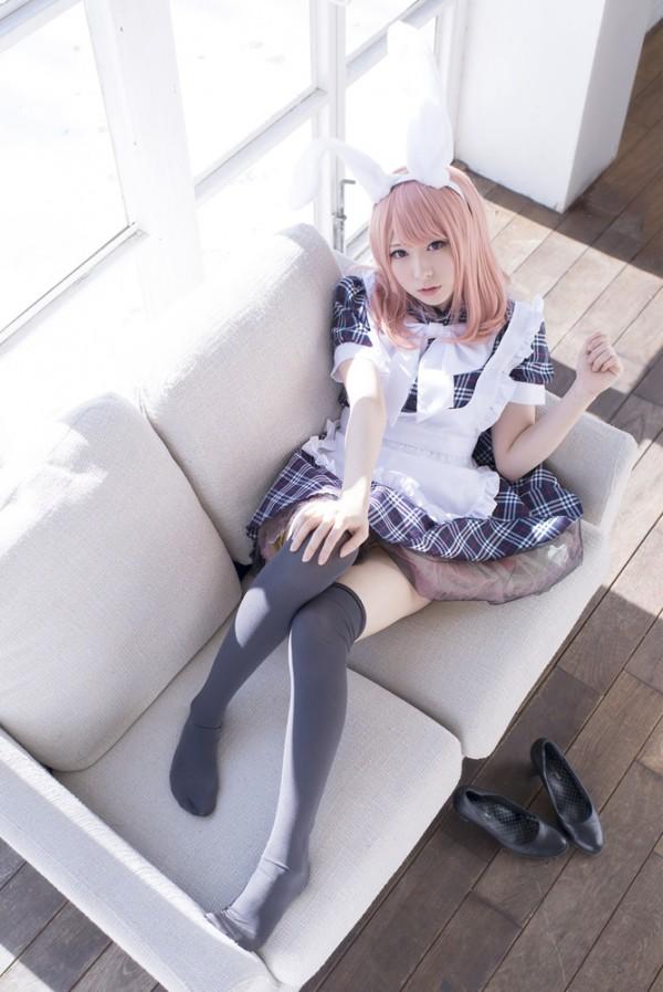 天生适合女仆打扮的Coser まゆふぁむ